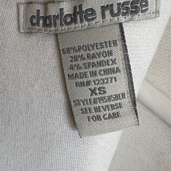 Charlotte Russe Zigzag Pattern Mini Dress - Black, White, Brown - Picture 6 of 6